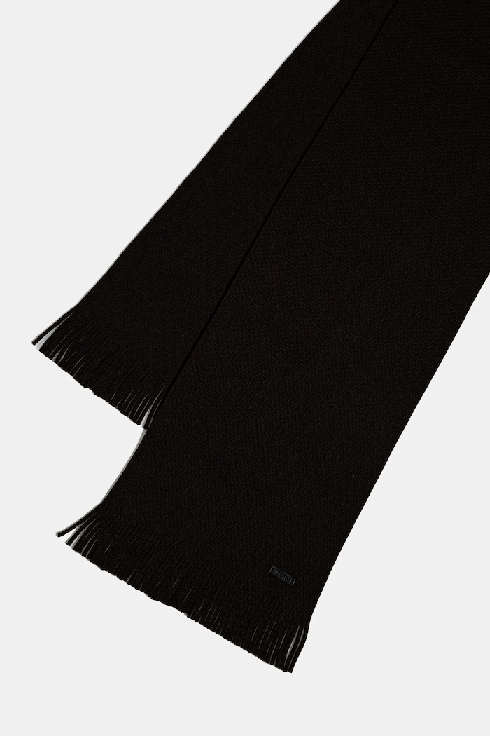 BOSS fular de lână Albas 50495340 maro AW25