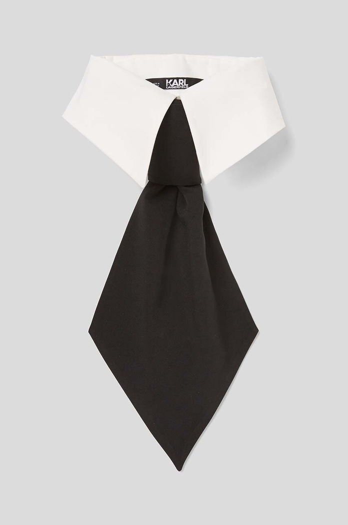 Okrasni ovratnik Karl Lagerfeld bela 235W1611