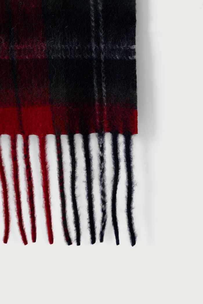 Komplet z wełny Barbour MGS0018 czerwony