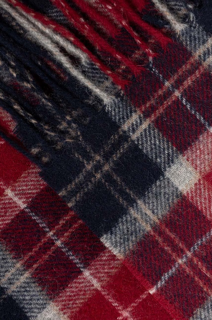 Accesorii Barbour eșarfă de lână USC0001 rosu
