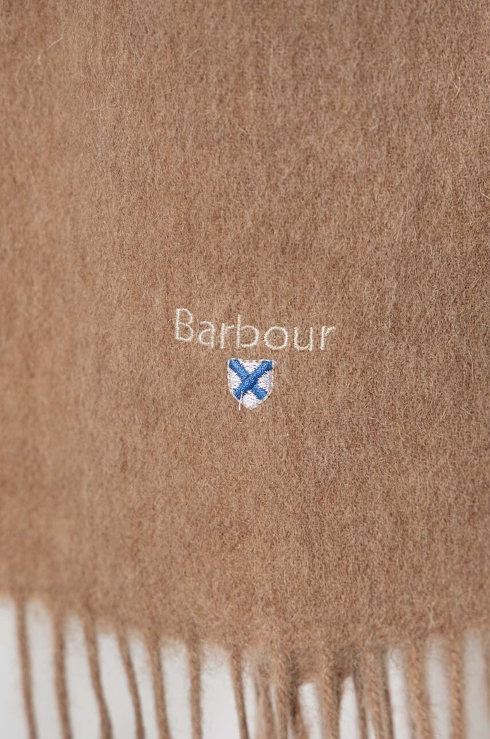 Barbour eșarfă de lână USC0008 bej AA00