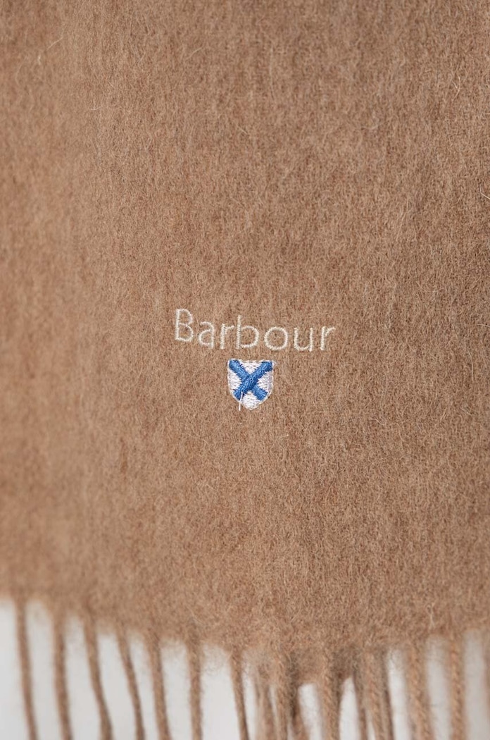 Barbour eșarfă de lână USC0008 bej AA00