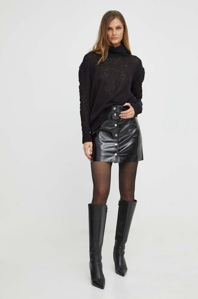 Morgan Spódnica JVINY JVINY.NOIR czarny SS24