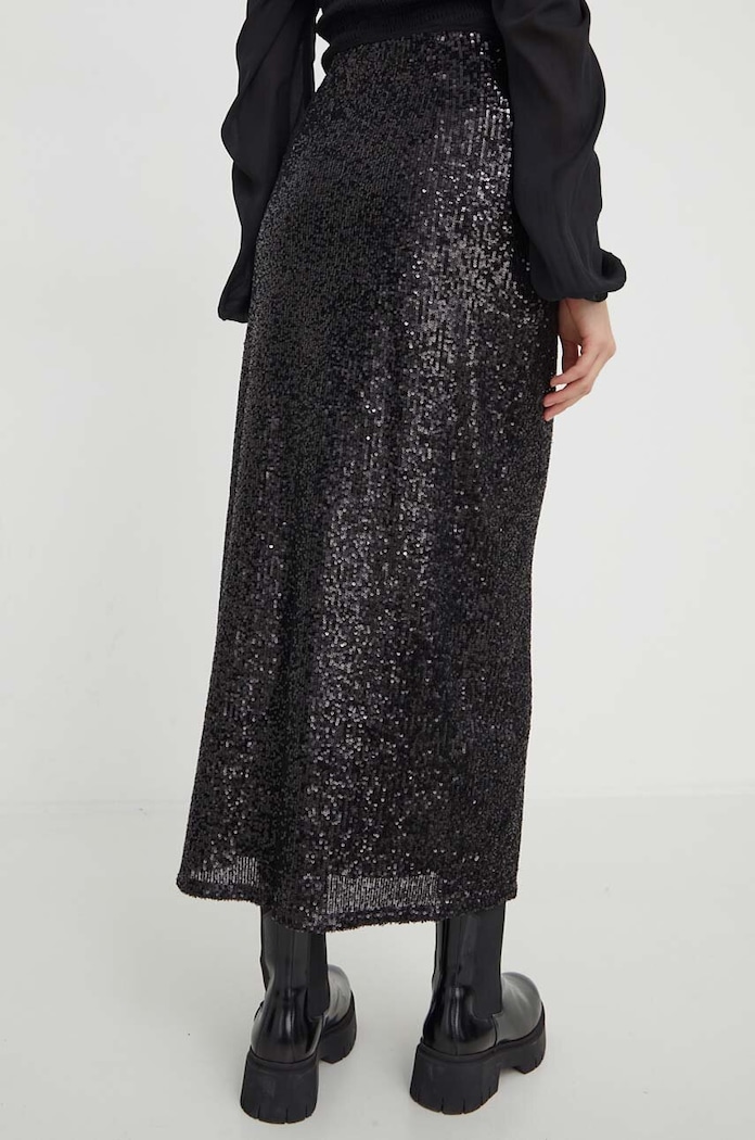 Ρούχα Φούστα Abercrombie & Fitch KI143.3316.900 μαύρο