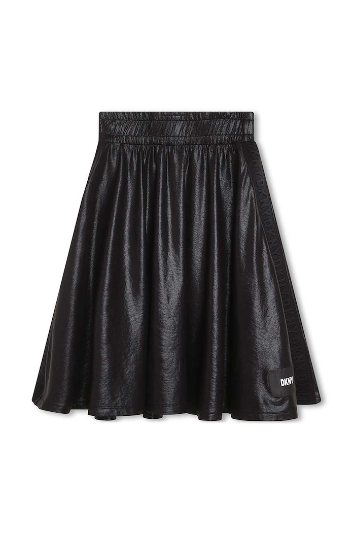 Παιδική φούστα DKNY ύφασμα μαύρο D33623.162.174