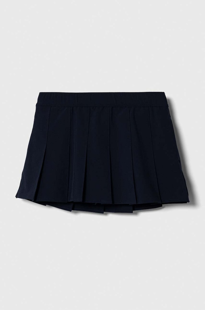 Παιδική φούστα Abercrombie & Fitch με ελαστάν σκούρο μπλε KI243.3063
