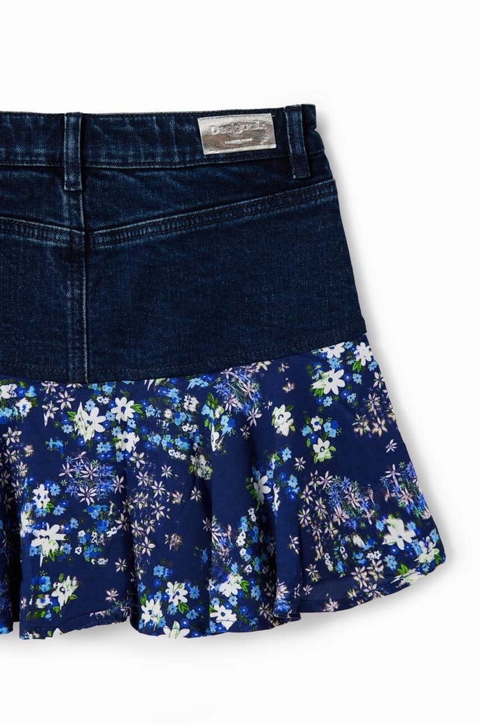 Desigual spódnica dziecięca 23WGFD04 niebieski