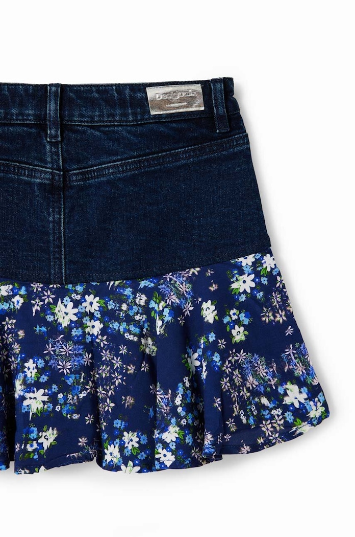 Desigual spódnica dziecięca 23WGFD04 niebieski