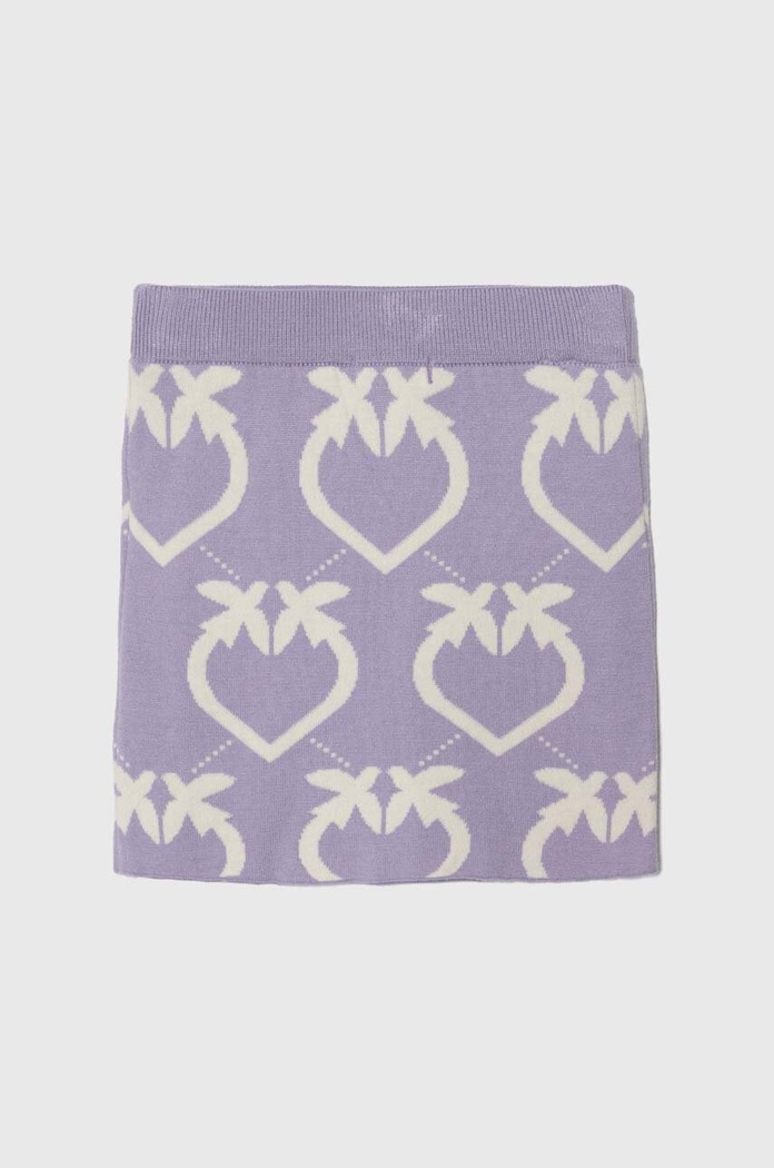 Pinko Up Spódnica dziecięca F3PIBGSK143 fioletowy AW23