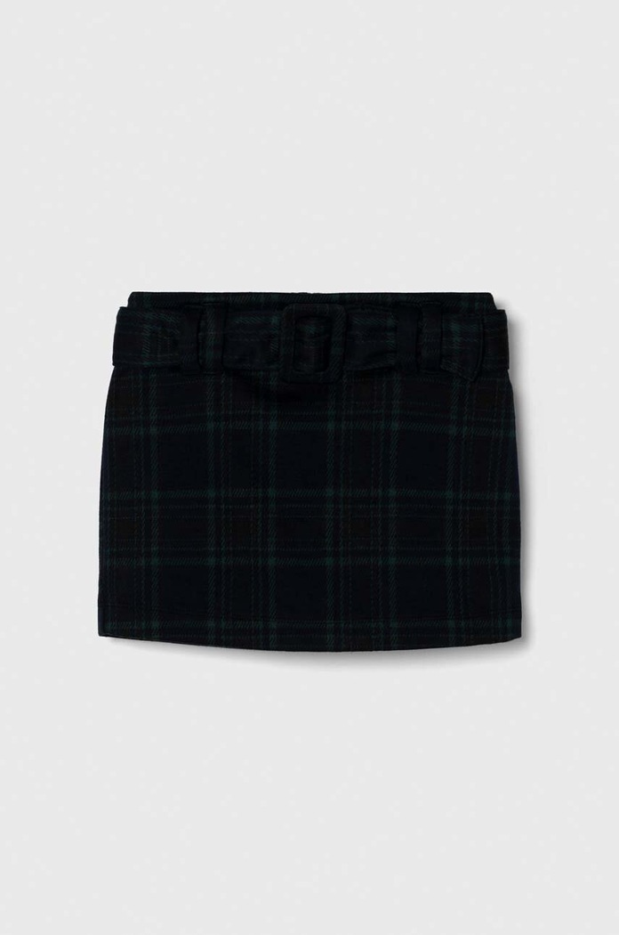 Παιδική φούστα Abercrombie & Fitch καρό πράσινο KI243.3069