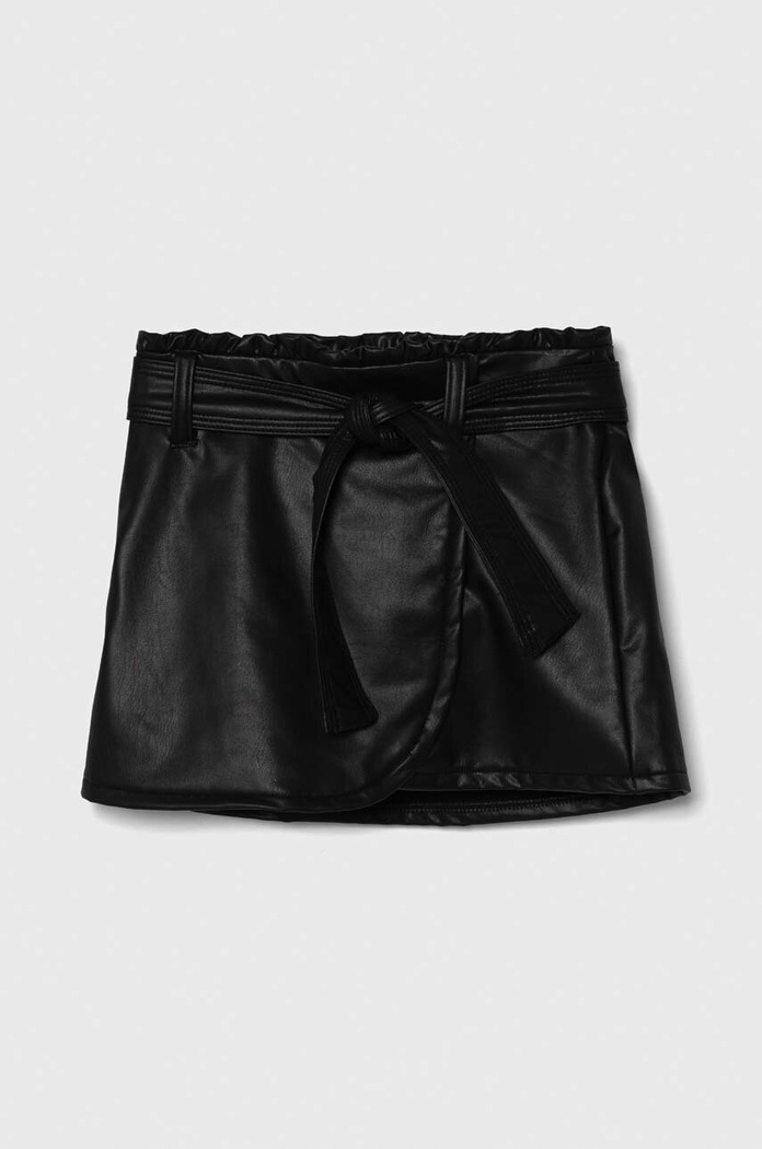 Παιδική φούστα Abercrombie & Fitch μίνι μαύρο KI243.3076