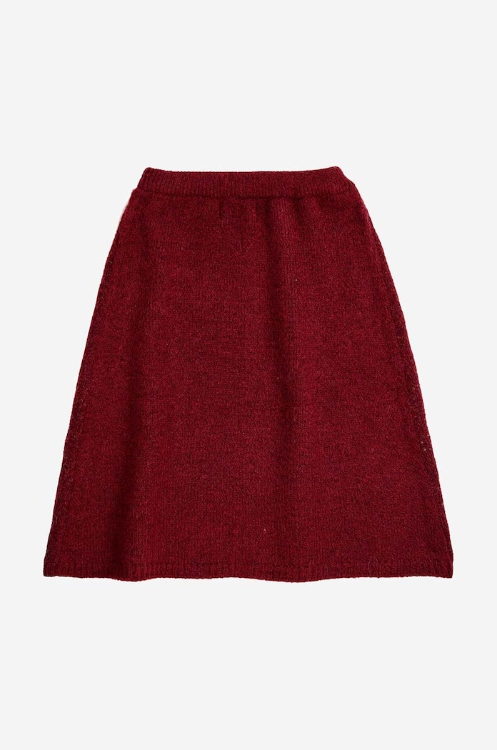 DÍVKA Dětská sukně Bobo Choses 223FC018 burgundské