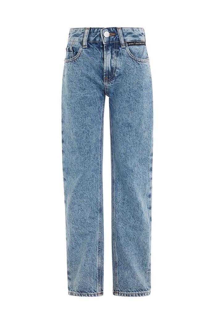 Calvin Klein Jeans jeansy dziecięce Planet friendly niebieski IB0IB01713.9BYX