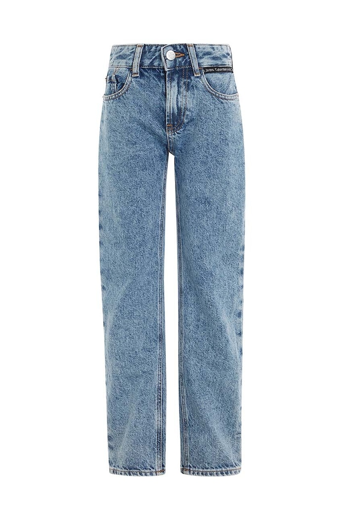 Calvin Klein Jeans jeansy dziecięce Planet friendly niebieski IB0IB01713.9BYX