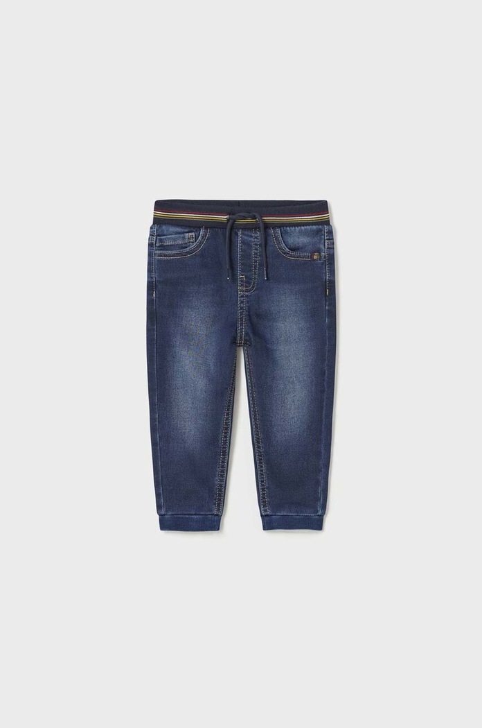 Mayoral jeansy niemowlęce jogger soft denim 2539.3G.Baby.9BYX niebieski AW23