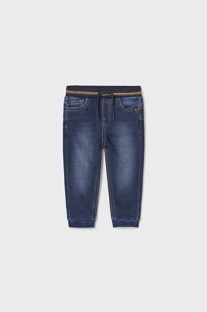 Mayoral jeansy niemowlęce jogger soft denim 2539.3G.Baby.9BYX niebieski AW23