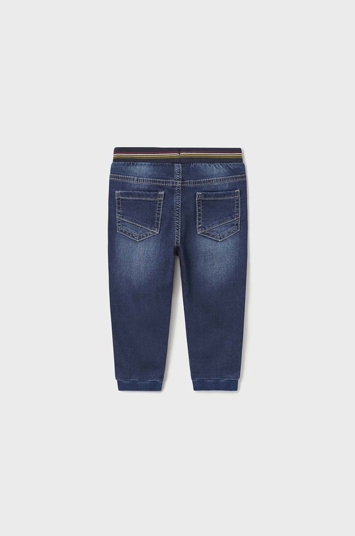 Chłopiec Mayoral jeansy niemowlęce jogger soft denim 2539.3G.Baby.9BYX niebieski
