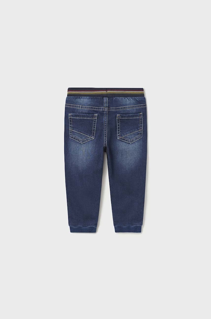Chłopiec Mayoral jeansy niemowlęce jogger soft denim 2539.3G.Baby.9BYX niebieski