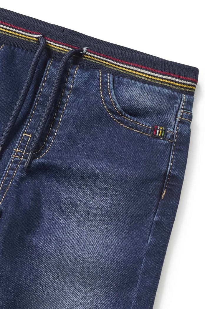 Mayoral jeansy niemowlęce jogger soft denim niebieski 2539.3G.Baby.9BYX