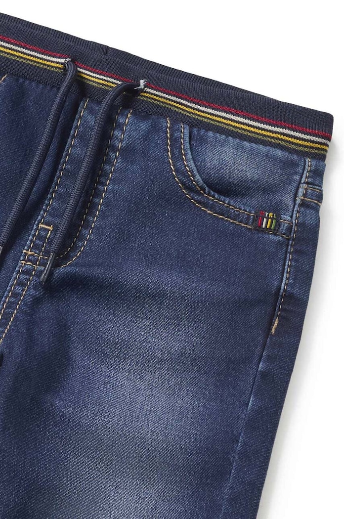 Mayoral jeansy niemowlęce jogger soft denim niebieski 2539.3G.Baby.9BYX