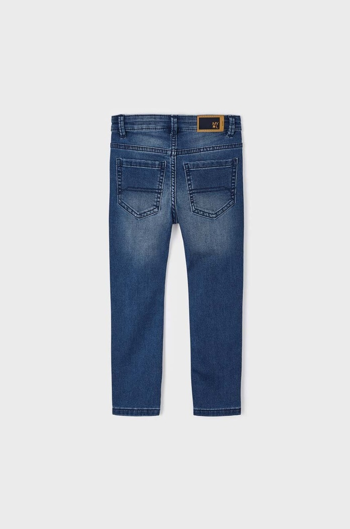 Băieți Mayoral jeans copii soft denim 4518.5E.Mini.9BYX albastru