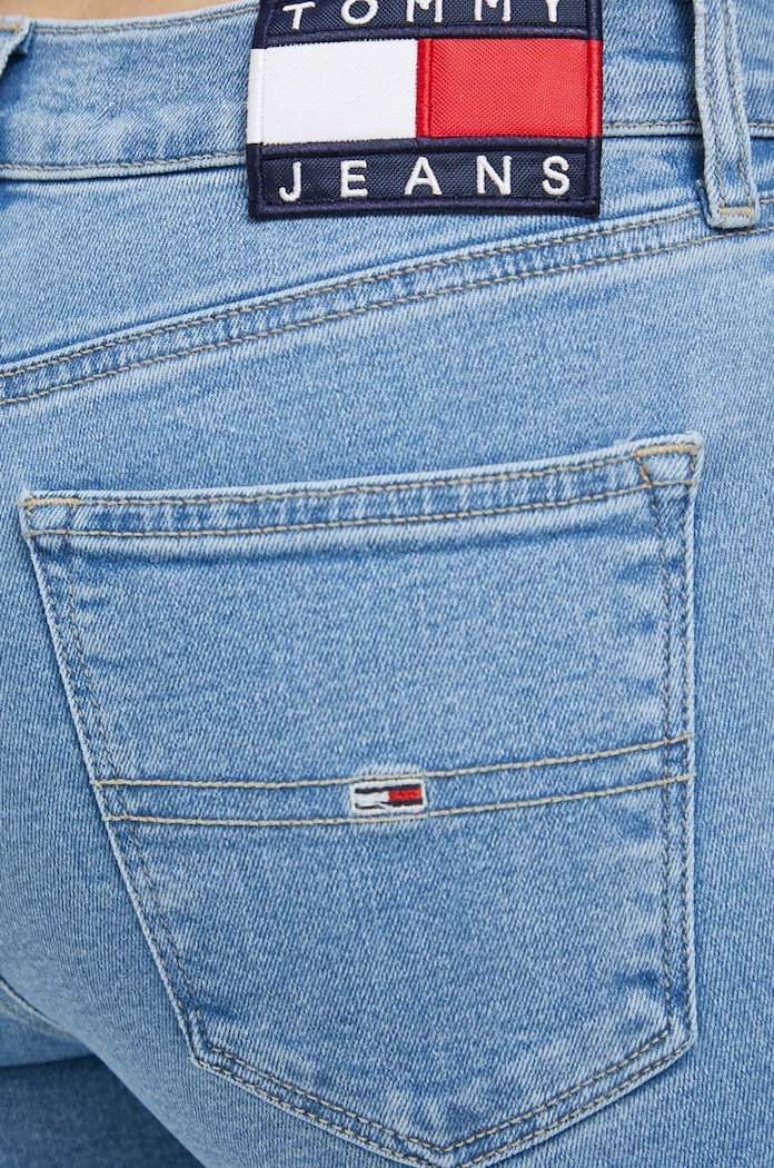 Rifle Tommy Jeans Nora modrá DW0DW16011