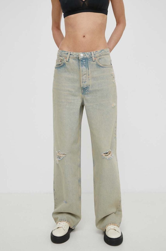 Samsoe Samsoe jeansi Planet friendly albastru F23200027