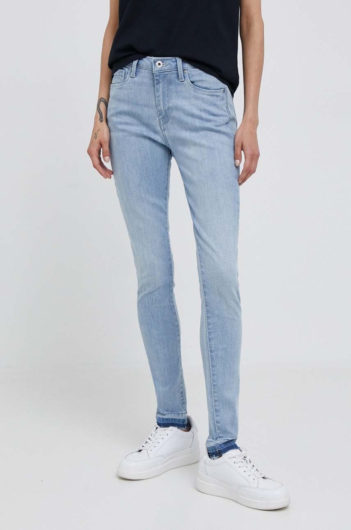 Rifle Pepe Jeans Planet friendly modrá PL204171MN4.000