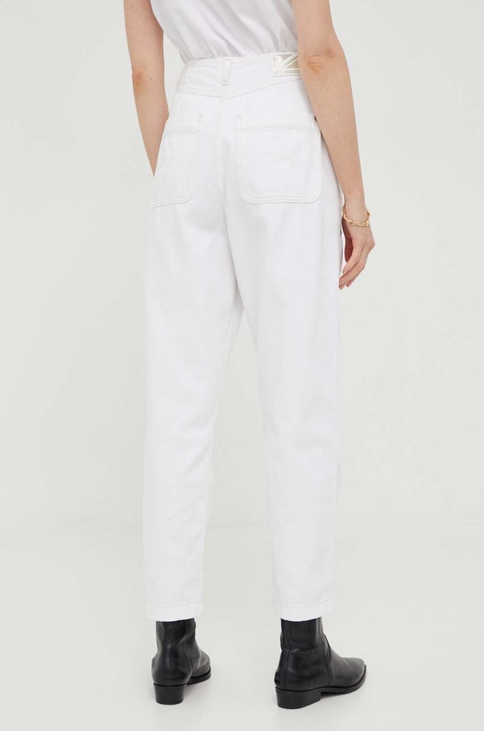 Oblečení Džíny Pepe Jeans PL204499.000 bílá