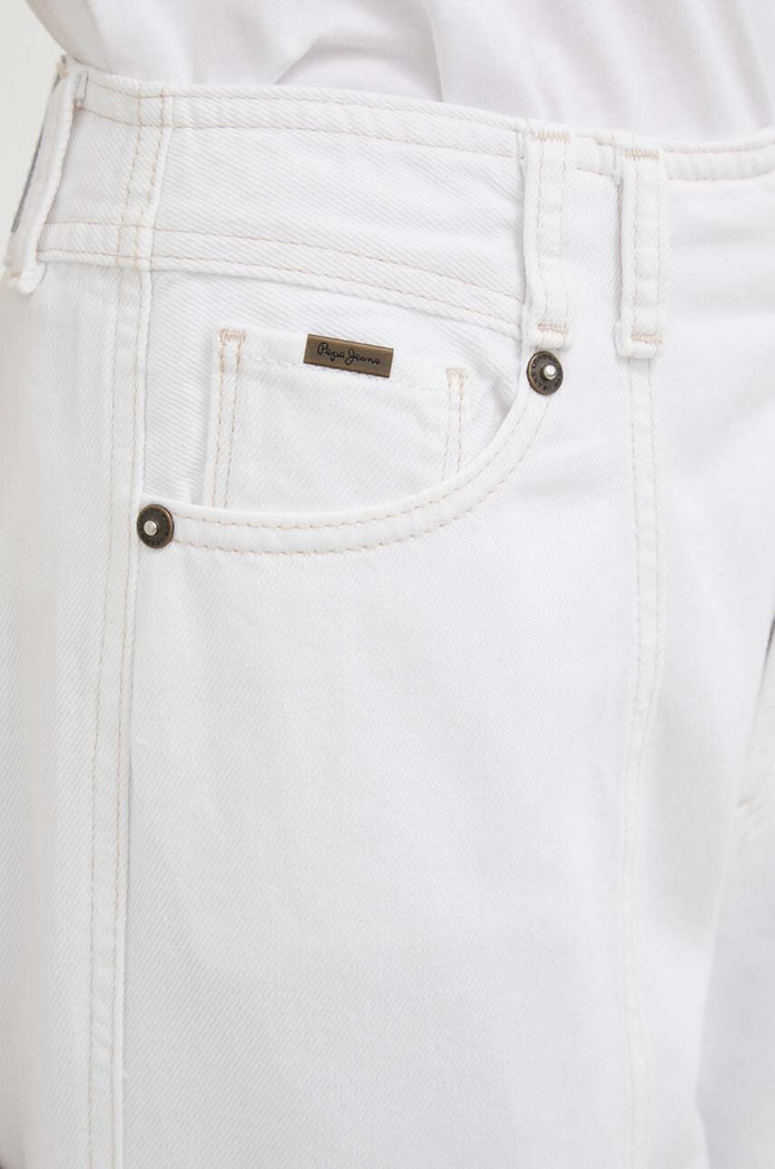 Džíny Pepe Jeans bílá PL204499.000