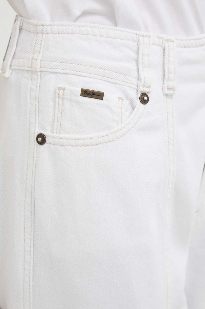 Džíny Pepe Jeans bílá PL204499.000
