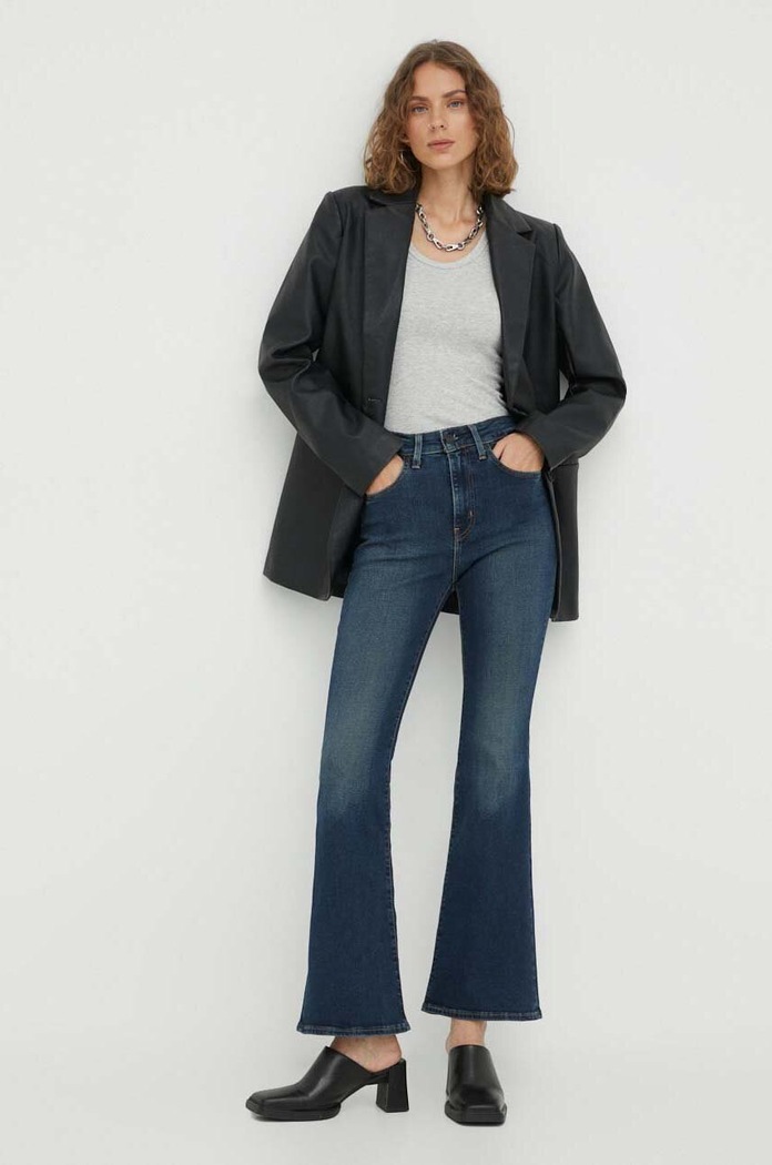 Rifle Levi's 726 HR FLARE Planet friendly tmavomodrá A3410.0014