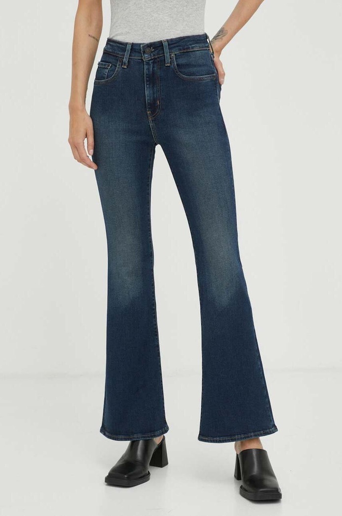Rifle Levi's 726 HR FLARE A3410.0014 tmavomodrá SS25