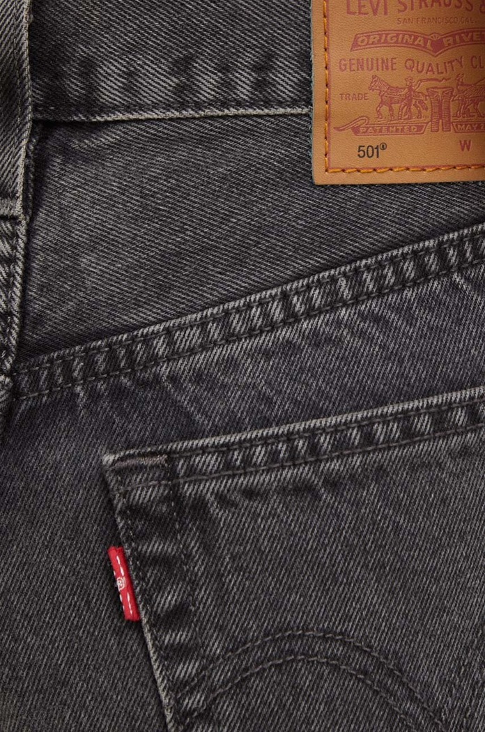 Τζιν παντελόνι Levi's 501 μαύρο 12501.0452
