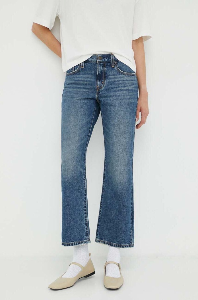 Rifle Levi's MIDDY ANKLE BOOT Planet friendly modrá A5563.0001