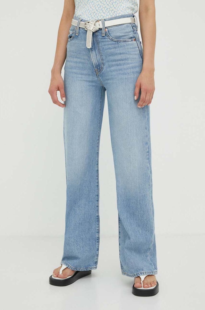 Дънки Levi's RIBCAGE WIDE LEG H223 Planet friendly син A6081.0002