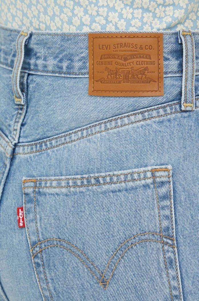 Дънки Levi's RIBCAGE WIDE LEG H223 син A6081.0002
