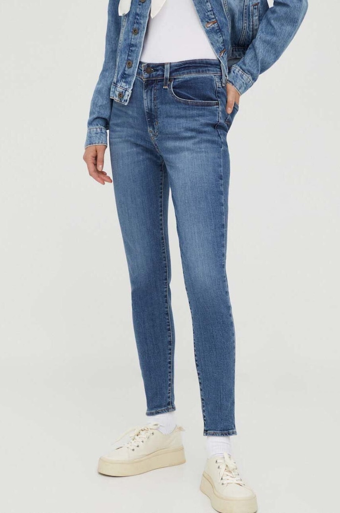Levi's jeansy 721 HIGH RISE SKINNY 18882.0595 niebieski AW24