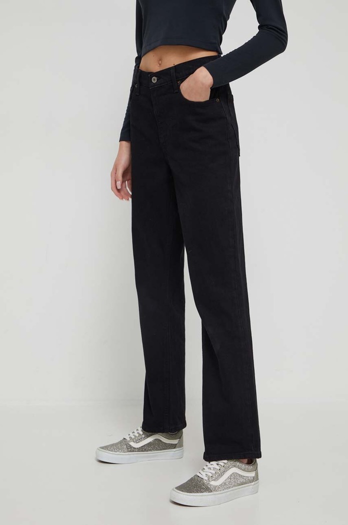 Abercrombie & Fitch jeansy czarny KI155.3410.975