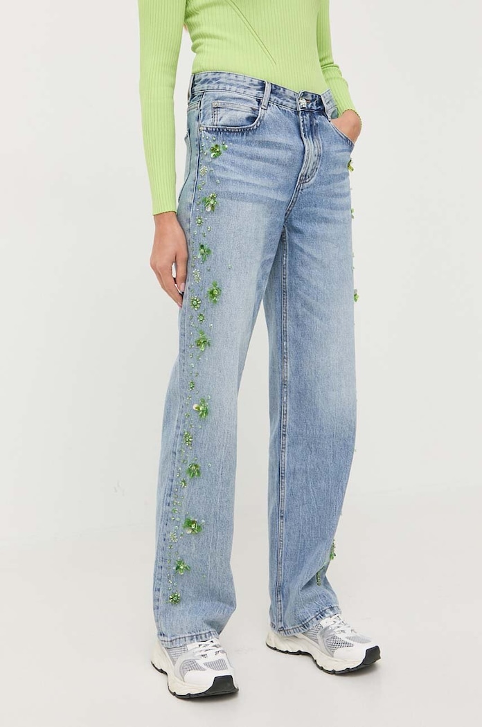 Miss Sixty jeansy 6T2JJ1630000 niebieski AW23