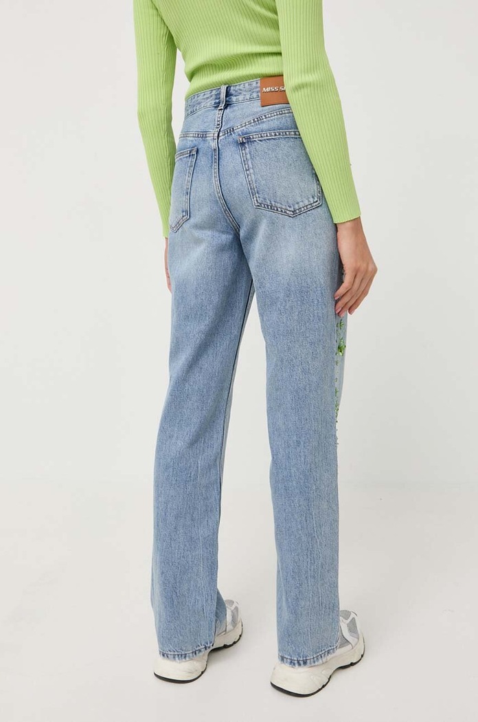 Odzież Miss Sixty jeansy 6T2JJ1630000 niebieski