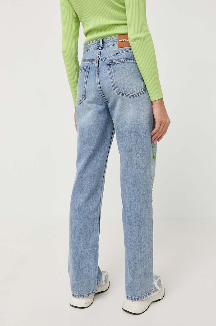 Odzież Miss Sixty jeansy 6T2JJ1630000 niebieski