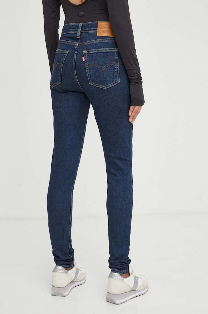 Oblečení Džíny Levi's 721 HIGH RISE SKINNY 18882.0593 námořnická modř