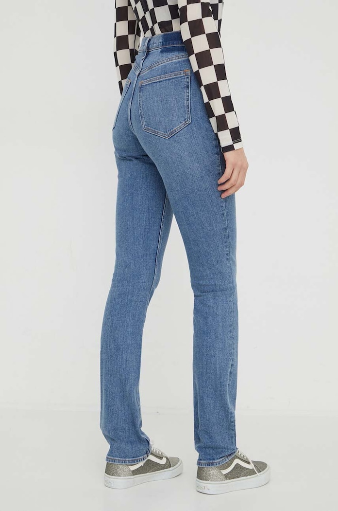 Odzież Abercrombie & Fitch jeansy KI155.3497.278 niebieski