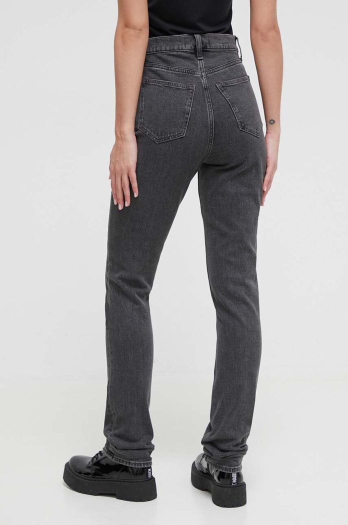 Odjeća Traperice Abercrombie & Fitch KI155.3505.179 siva