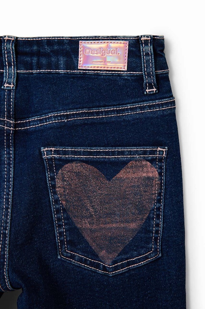 Jeans copii Desigual 23WGDD03 albastru