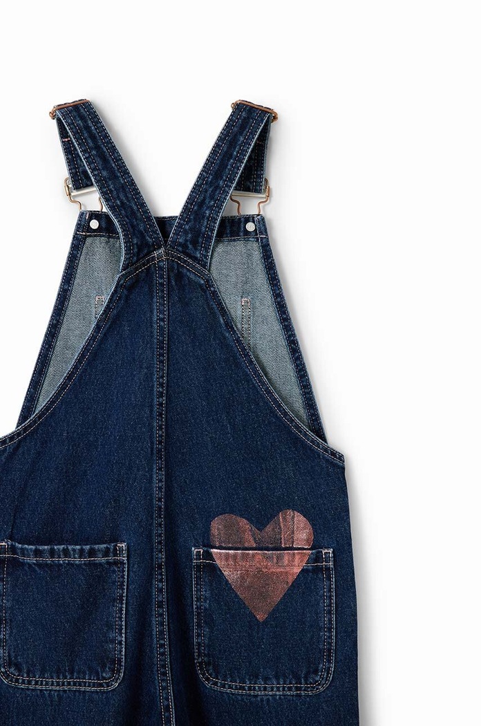 Otroške farmerke iz jeansa Desigual mornarsko modra 23WGDD04