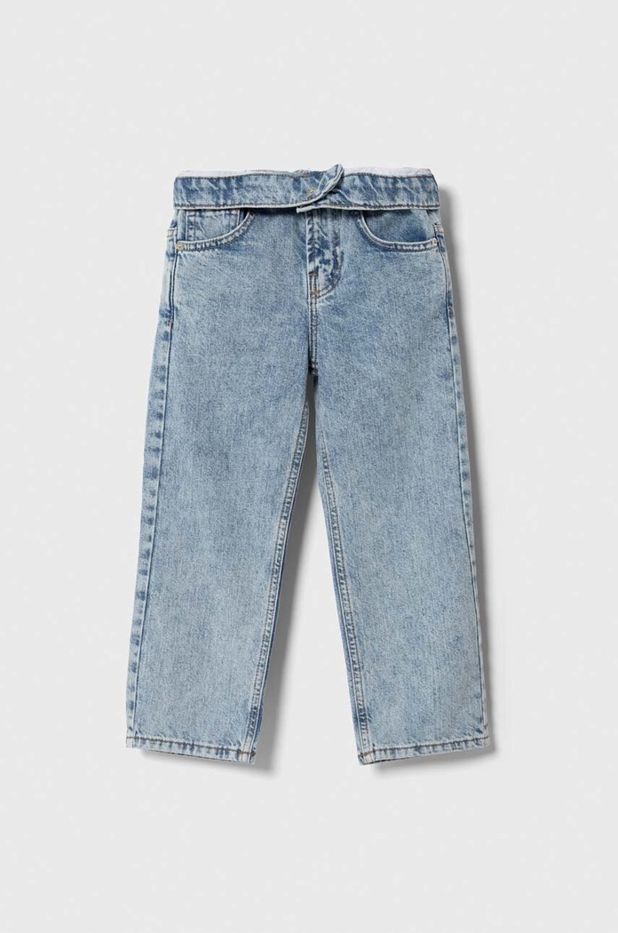 Sisley jeans copii 4YO7YE00O.G.SEASONAL albastru AW23