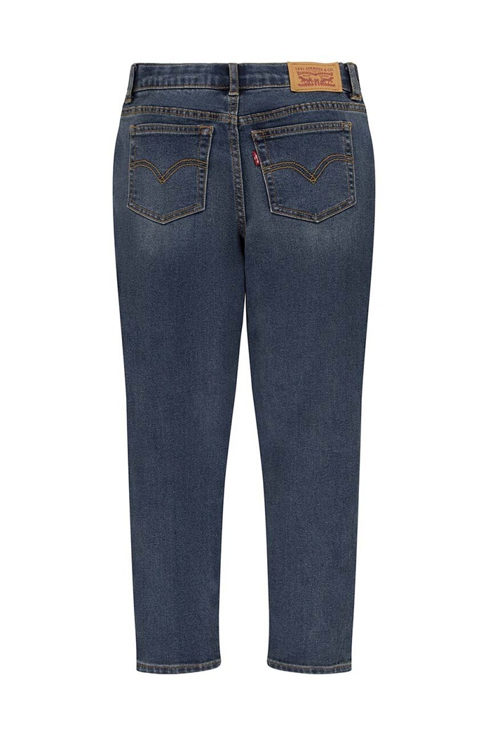 Dziewczynka Levi's jeansy dziecięce Mini Mom Jeans 3EG377 niebieski
