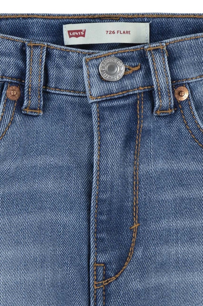 Lány Levi's gyerek farmer 726 4EG970 kék
